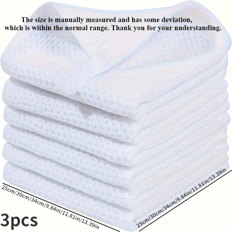 Toalla de cocina cuadrada con gancho, absorbente y resistente a la decoloración