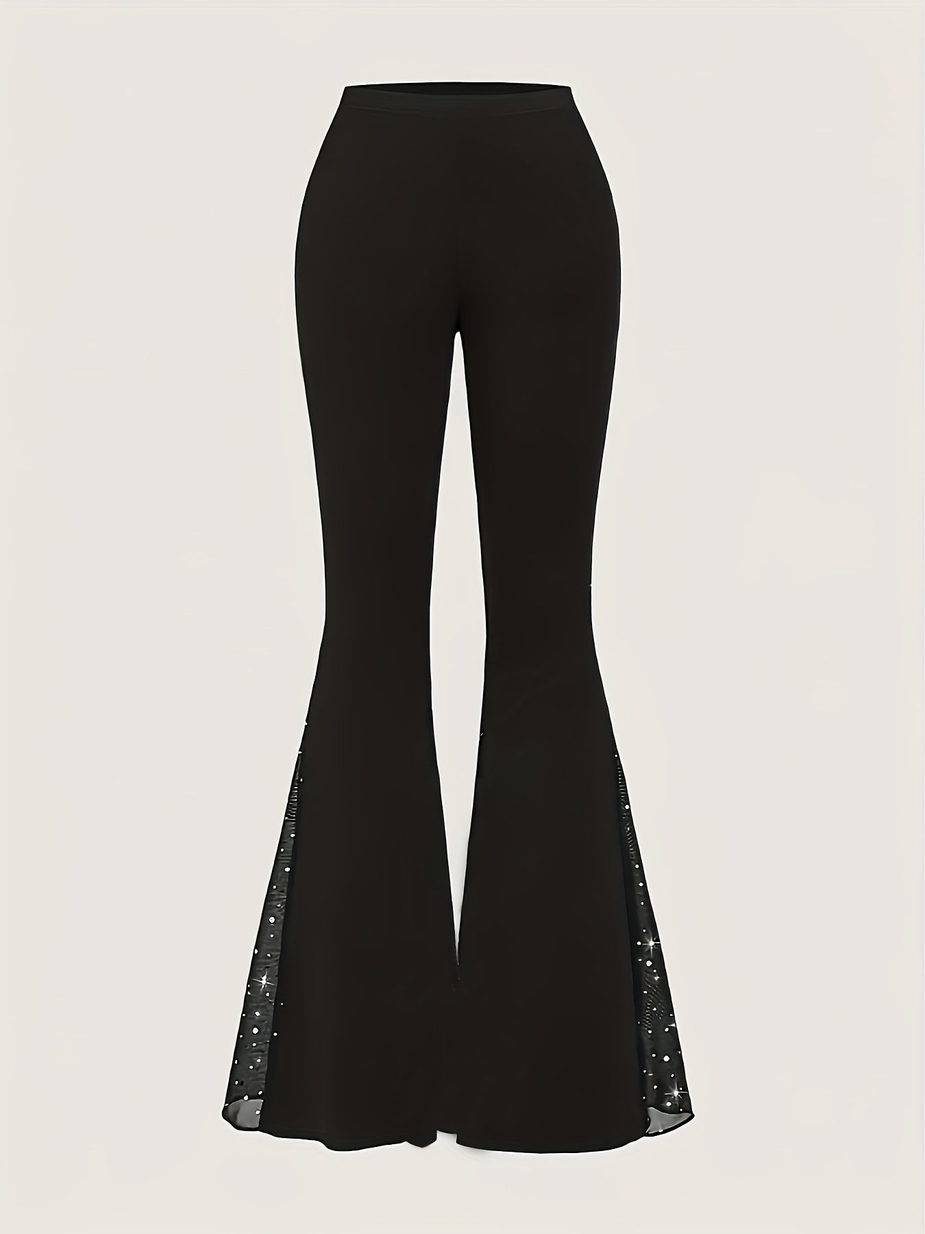 Women's Plus-Size Solid Flared Pants 3-Pack Spring Summer Fashion