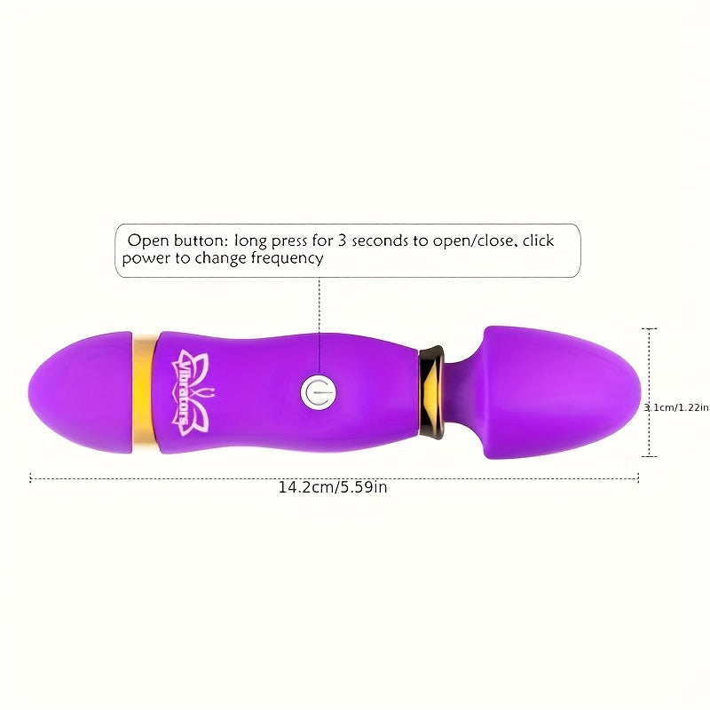 Masajeador mini vibrador para mujer, estimulación del punto G, juguete adulto portátil
