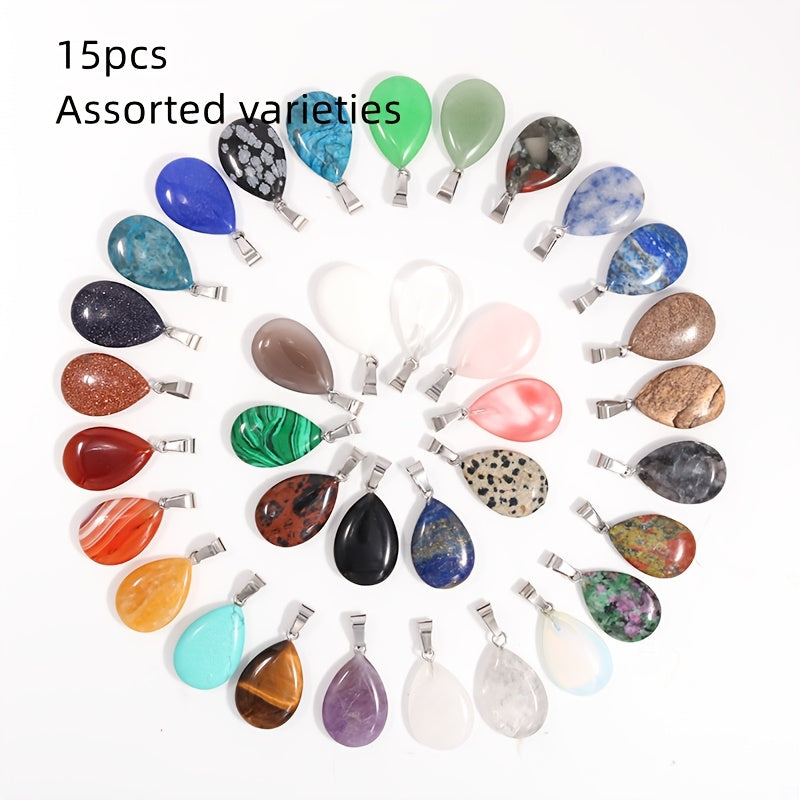 Pendant with Drop Measuring 16x24mm Silver Jewelry