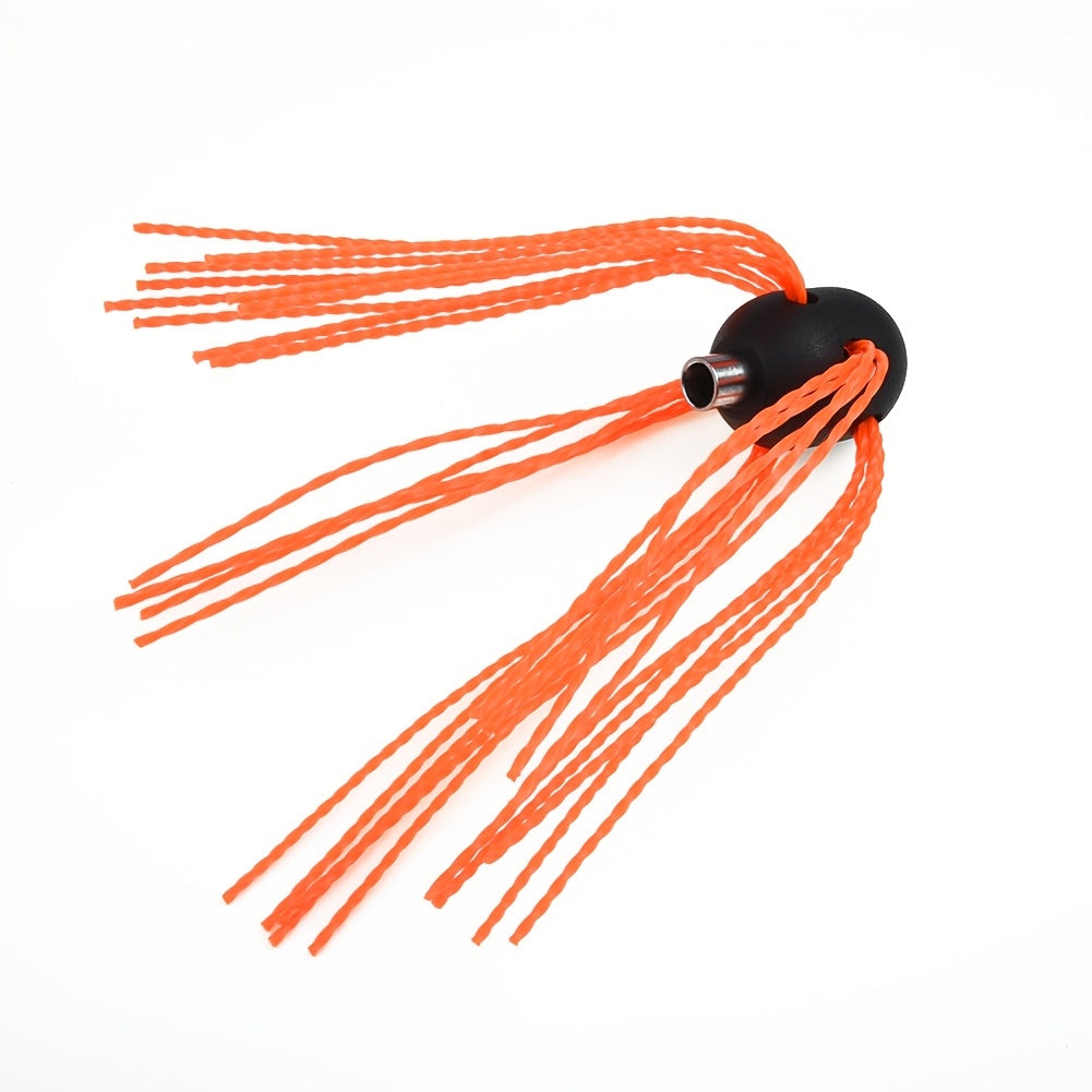 Nylon Brush Head with Reinforced Chimney Brush and Chrome-Plated Chuck Converter