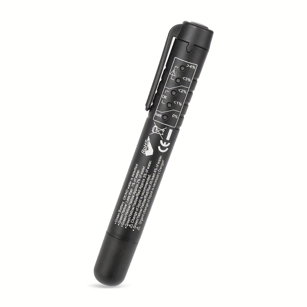 Car Brake Fluid Tester 5 LED Indicator Lights Brake Test Tool