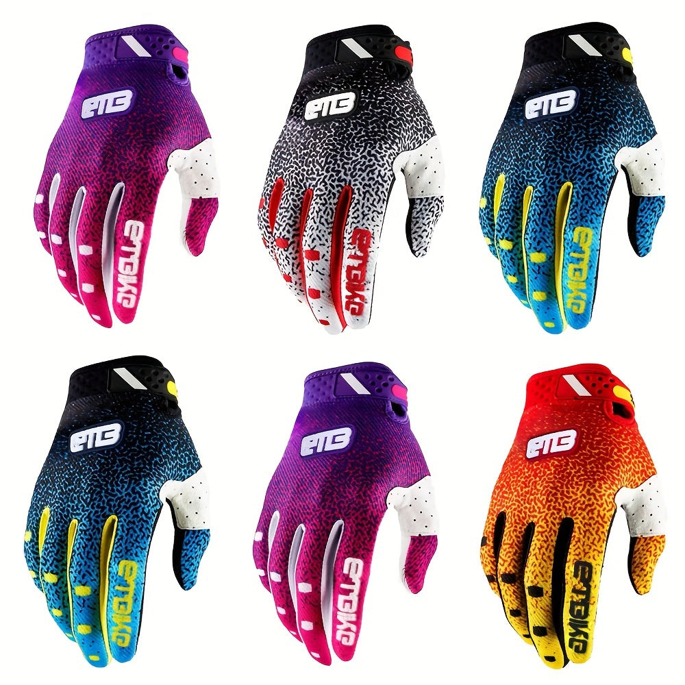 Guantes de motocicleta unisex de poliéster para ciclismo y off-road
