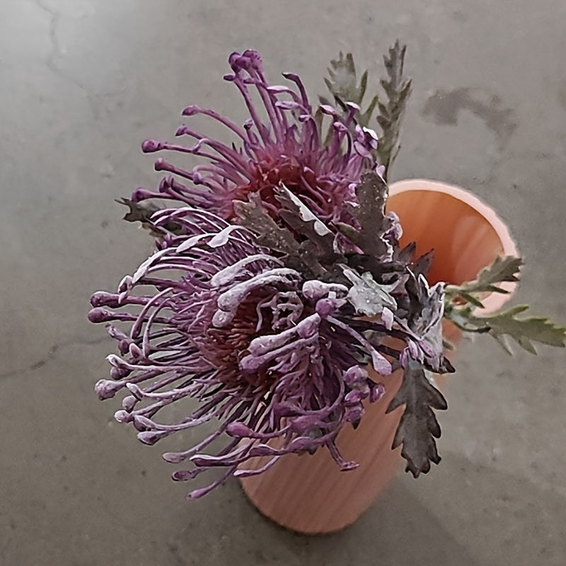 Artificial Plant with Short Branch and Crab Claw 2 Heads for Home Decor Weddings Engagements