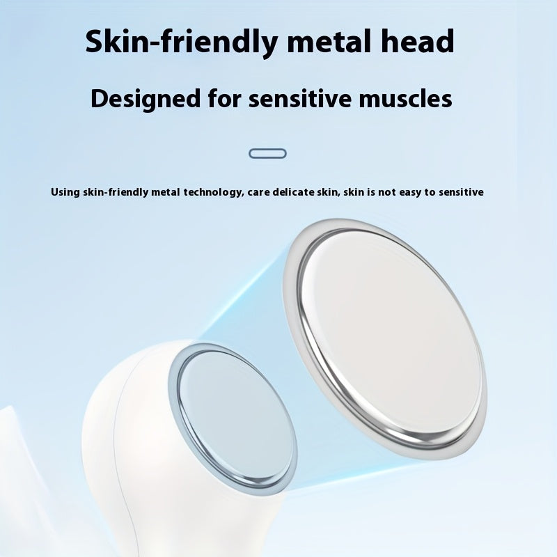 Facial Massager with Hot Cold Therapy Rechargeable Handheld Skincare Device for Anti-Aging and Skin Rejuvenation