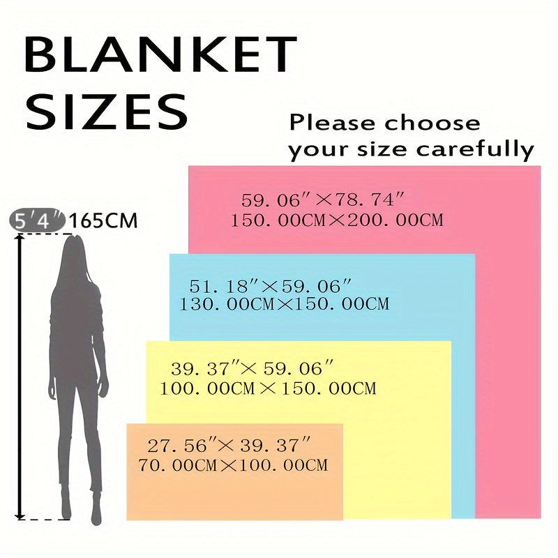 Kids Football Blanket Flannel Hexagon Soccer Ball Pattern Soft Warm Lightweight Machine Washable