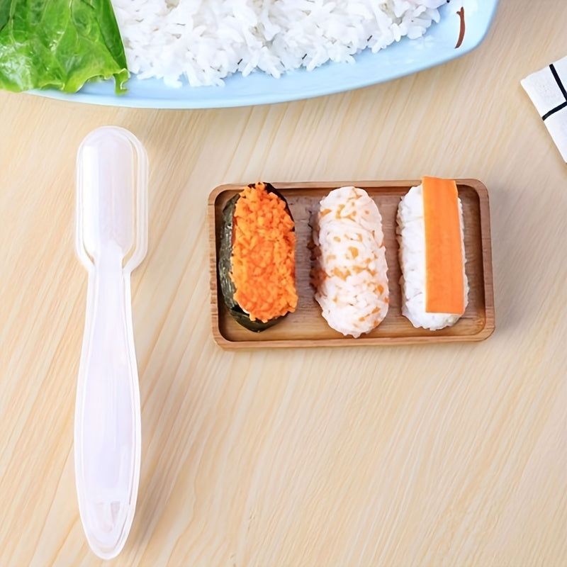 Easy-Grip Rice Ball and Sushi Mold Durable Plastic Kitchen Tool for Bento and Homemade Sushi