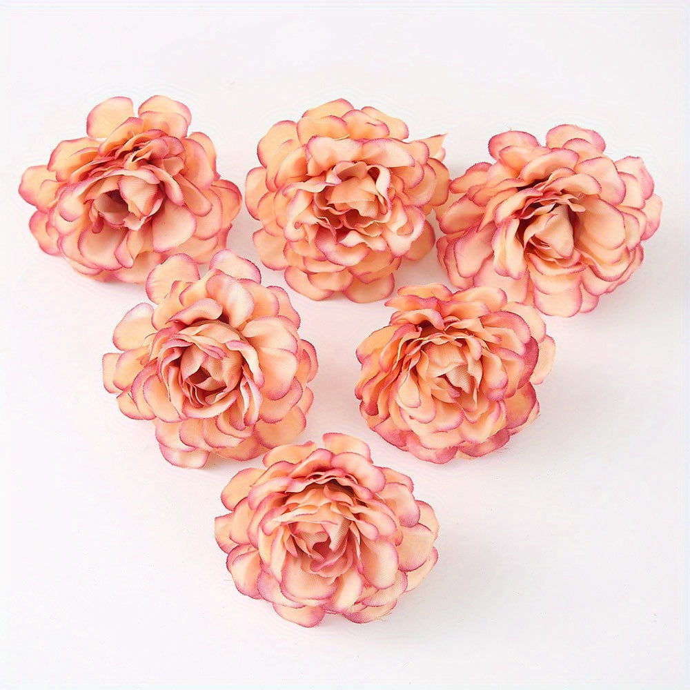10/20pcs Multi-Layer Artificial Rose Head Flowers for Wreaths and Home Decor