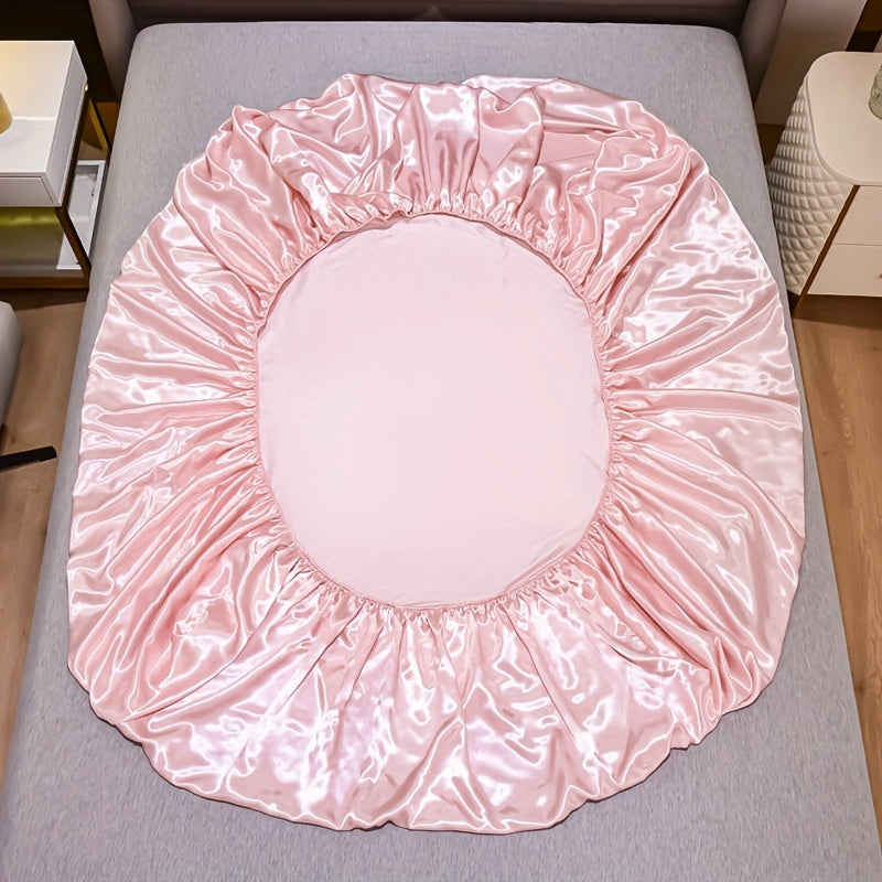 3-Piece Fitted Sheet Set with Pillowcases Polyester Bedding Soft Skin-Friendly