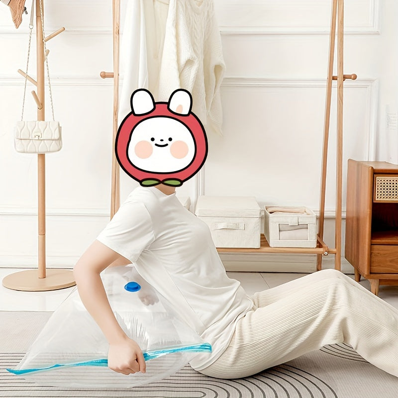 Vacuum Storage Bags Set of 12 with Pump for Clothes and Bedding