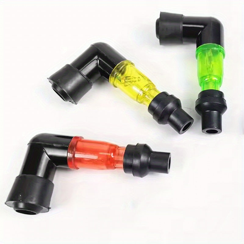 Universal Motorcycle Spark Plug Cap Waterproof High Pressure Decoration Accessories