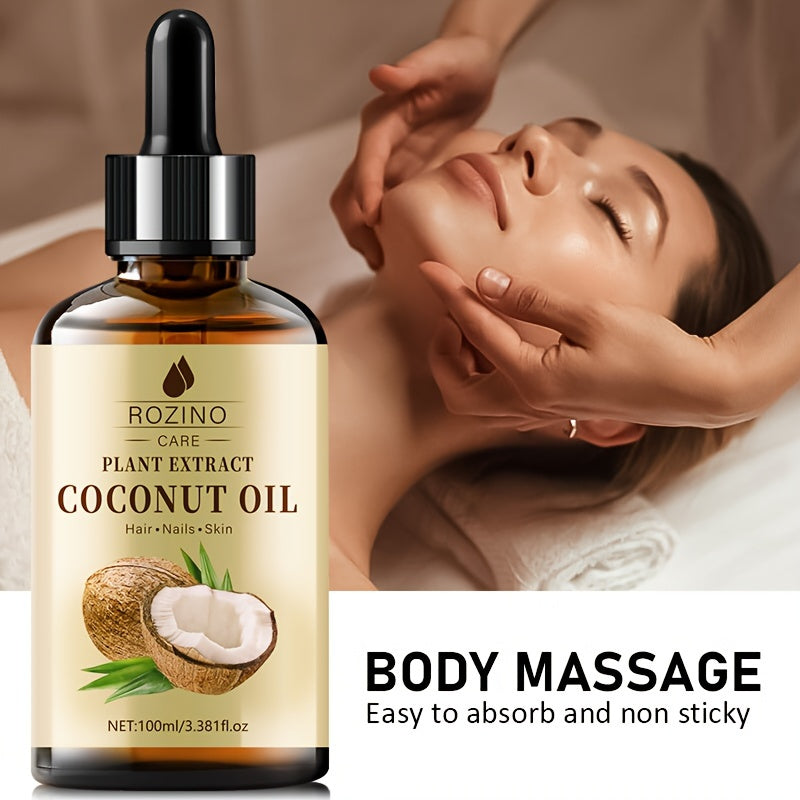 Kokos yog'li soch serumi ayollar uchun 100ml yengil namlantiruvchi silliq porlash