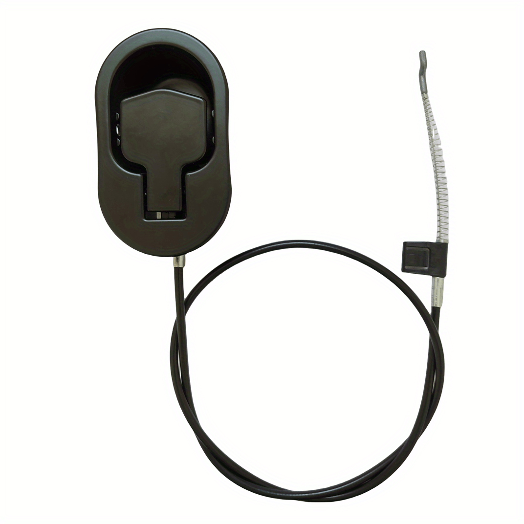 Black Metal Recliner Handle with 12.06cm Cable for Sofa and Chair Recliner Release