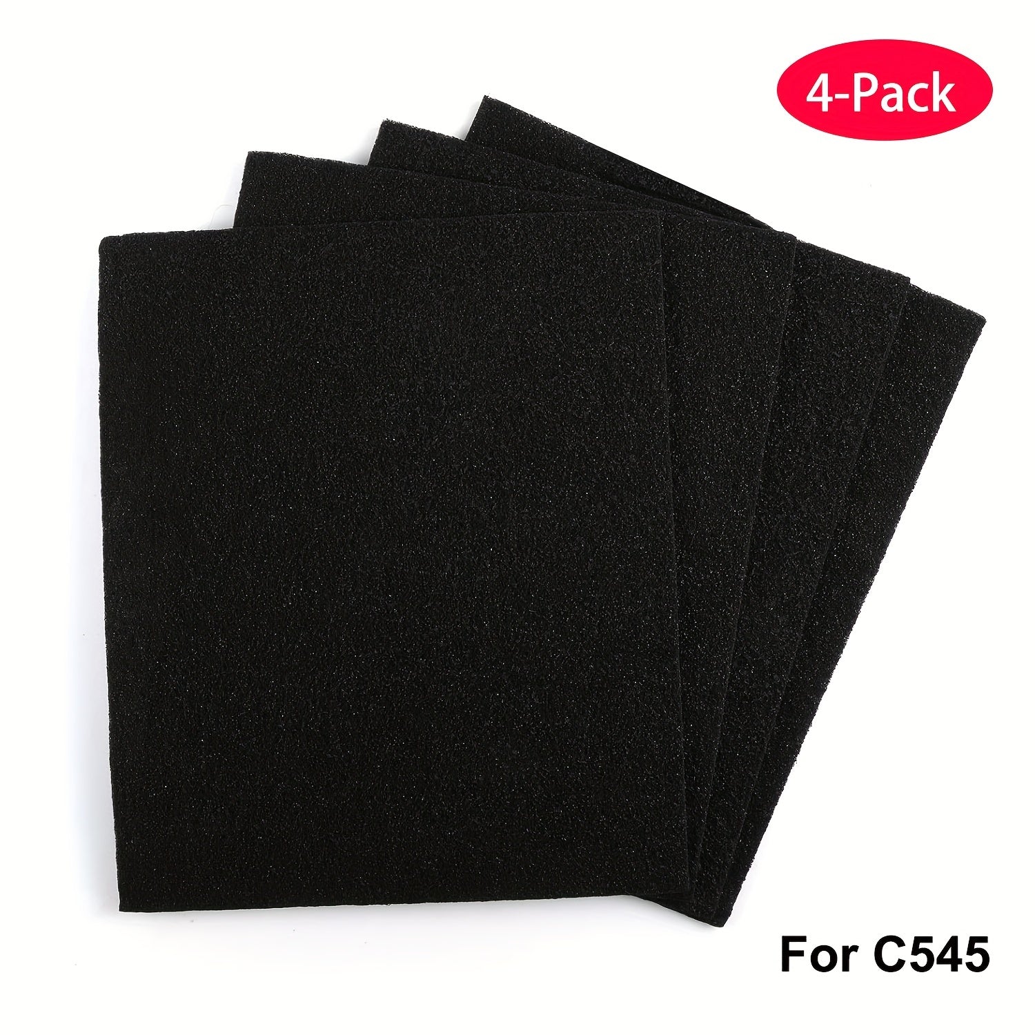 4-Piece Carbon Pre-Filters for Air Purifier Compatible with Winix C545 Durable Polypropylene