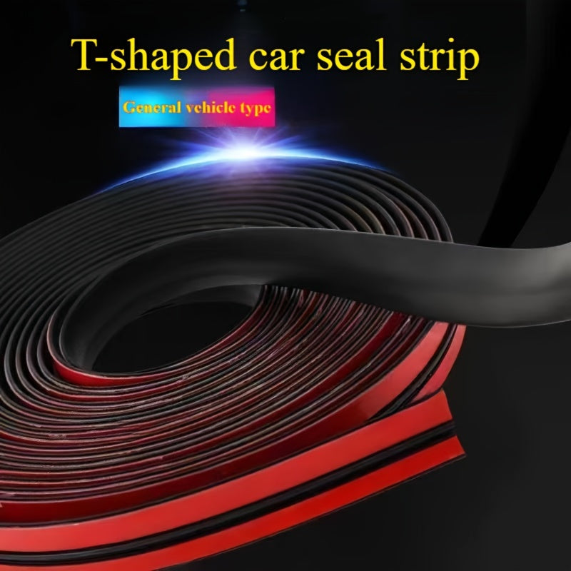 Universal Rubber Car Seal Strip for Windshield, Sunroof, Rear Window Waterproof Noise Insulation