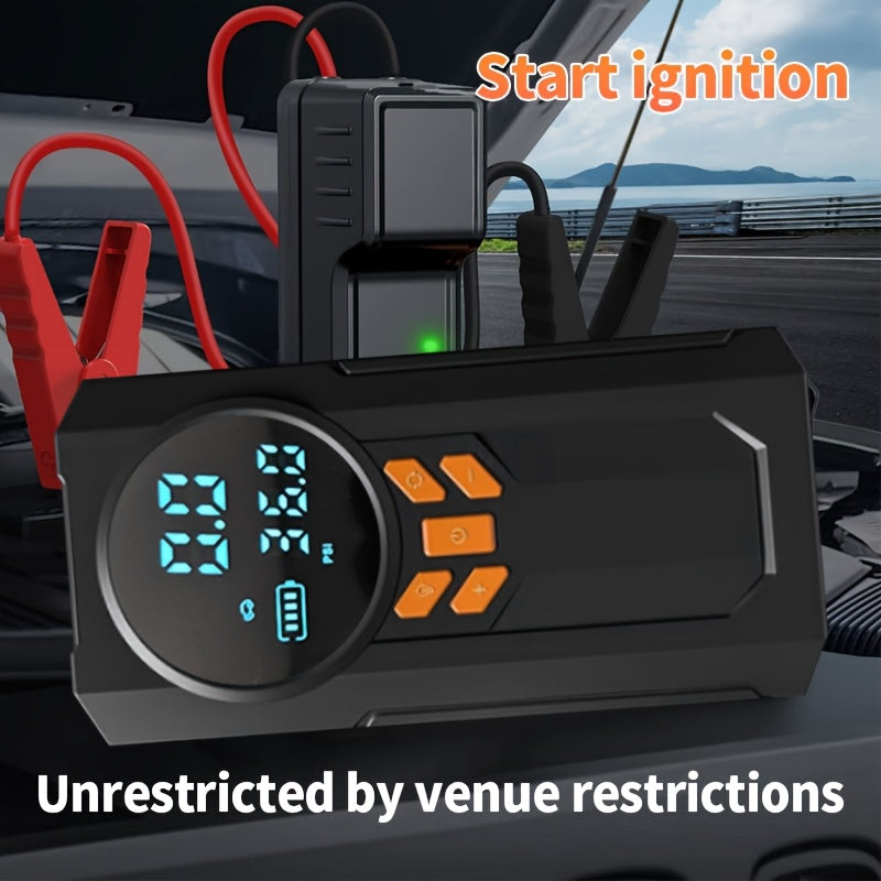 Wireless Portable Air Compressor Pump with LED Display and 150PSI for Car Bike Motorcycle Balls