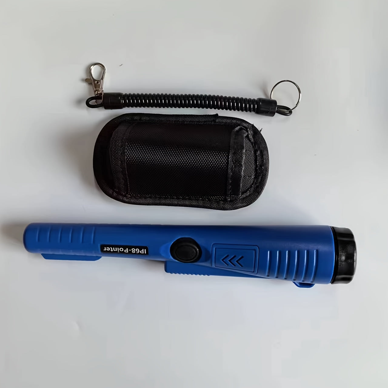 Handheld Metal Detector Pinpointer with 360° High Sensitivity Portable Sand Shovel Battery Powered