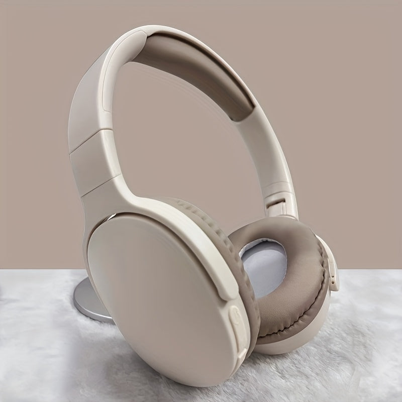 Wireless Earphones with AUX Port Foldable Wireless Headphones with Volume Control