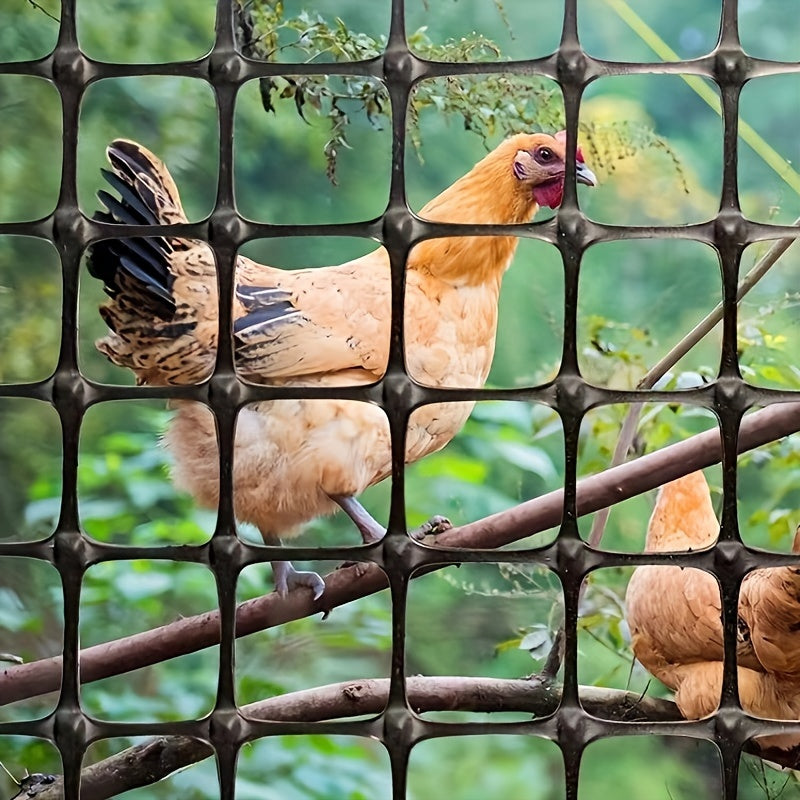 Qayta ishlanadigan plastik kiyik to'rasi parrandalar uchun to'siq, bog'larni himoya qilish va shahar qishchilik uchun mos keladi.