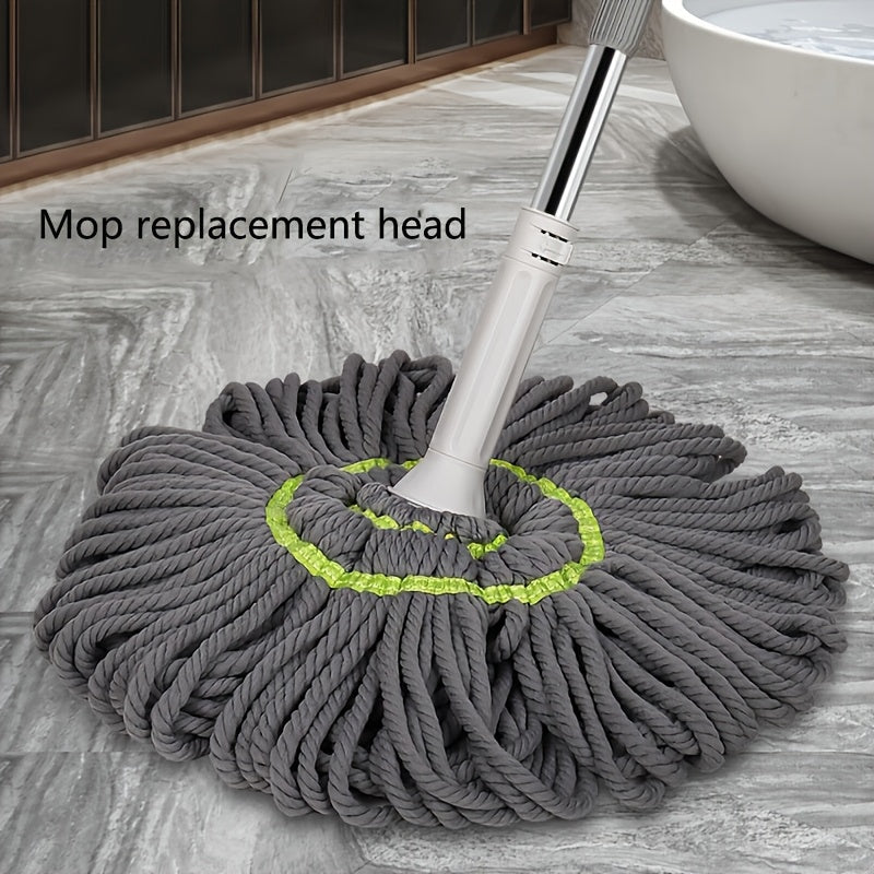 Thickened Polyester Mop Replacement Head for Spin Mop High Absorption Cleaning Accessory