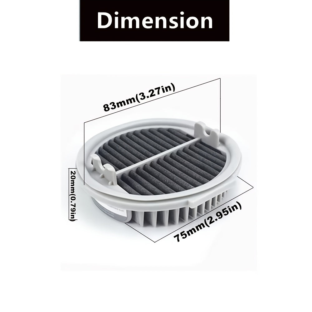 Xiaomi Roidmi Wireless F8 changyutgichi uchun mo'ljallangan ikki yuqori samarali HEPA filtri. Ushbu filtrlar XCQLX01RM modeli bilan mos keladi va havo sifatini va umumiy ishlashni yaxshilashga yordam beradi.