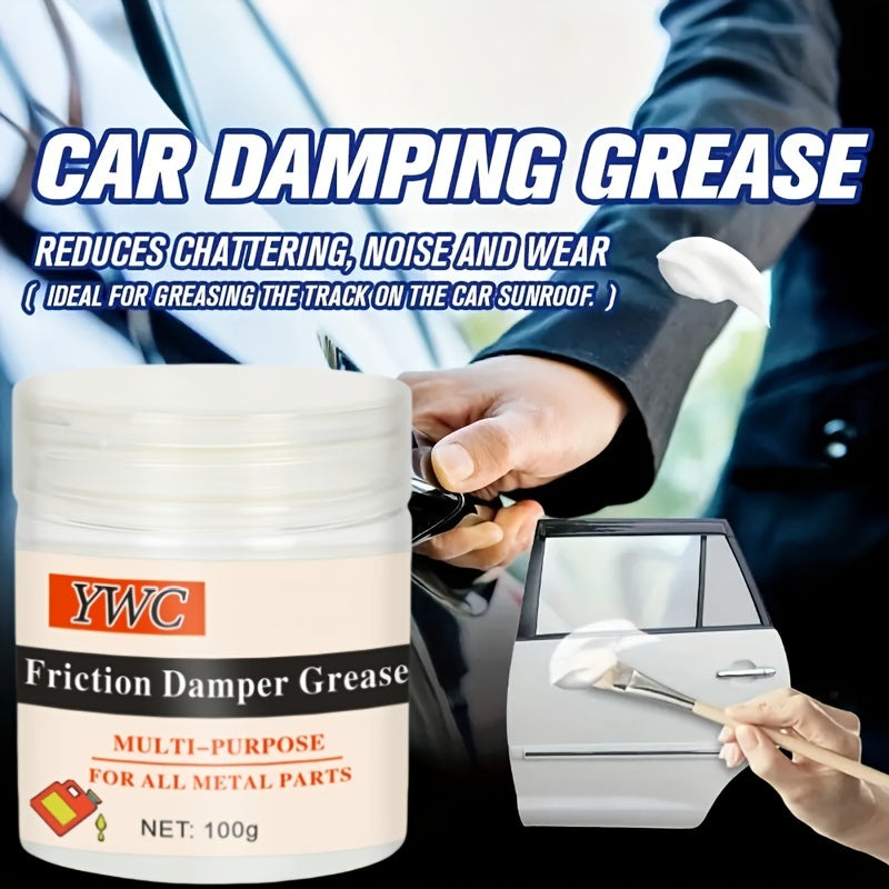 Kit de mantenimiento de sellos para ventanas con bisagra Skylight Track, 100 g con cepillo