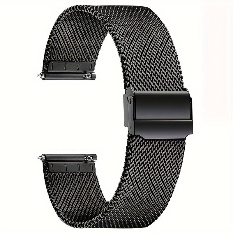 Correa de reloj de malla de acero inoxidable de 22mm para Amazfit GTR 4 3 Pro Bip 5 Modelos