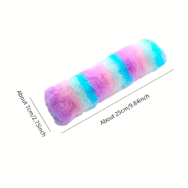 Interactive Cat Toy Set Plush Stripes Indoor Play for Kitten