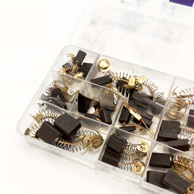 40 шт. универсальных угольных щеток для моторов для мотыг и угловых шлифовальных машин