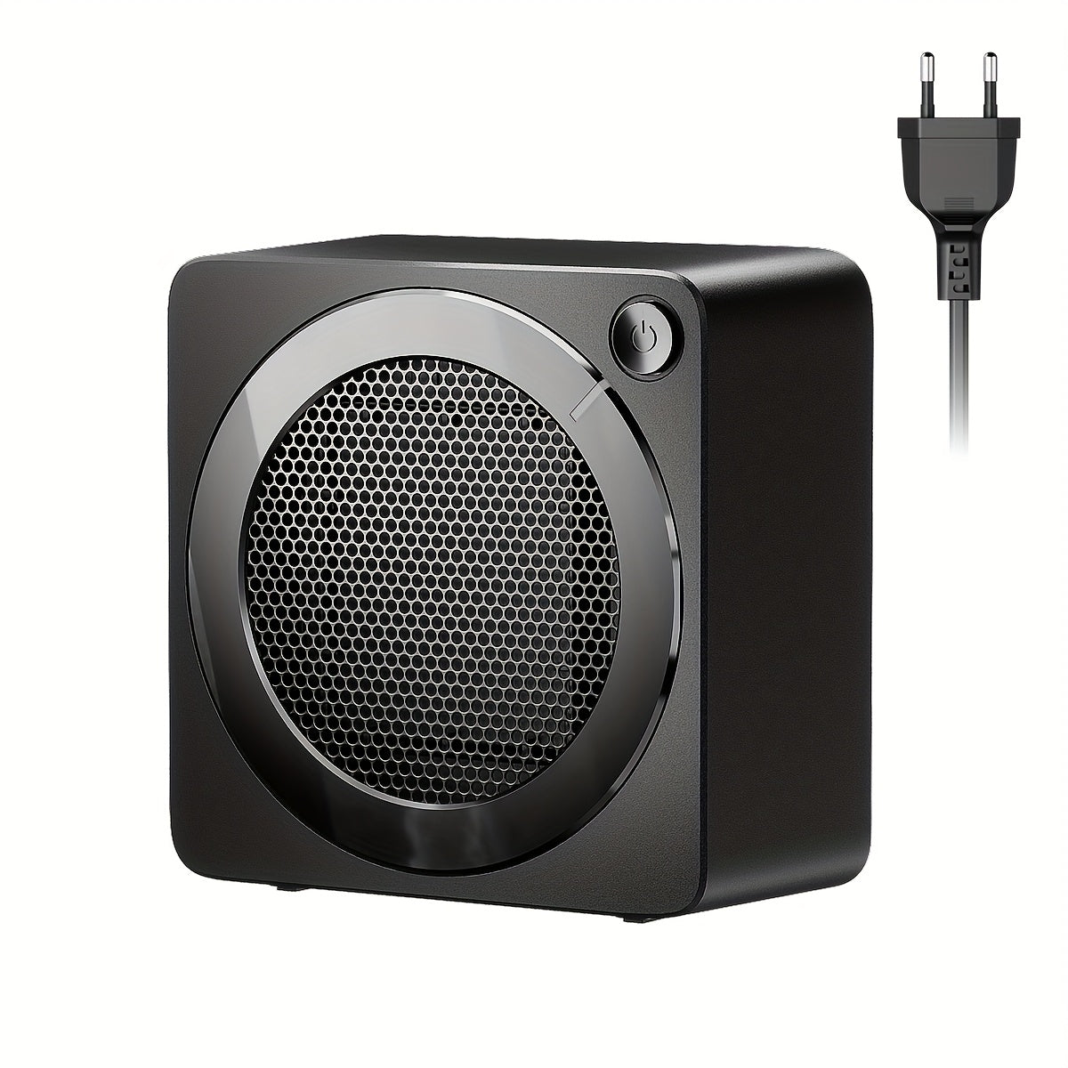 Мини-электрический нагреватель из керамики, квадратный настольный обогреватель, защита от перегрева