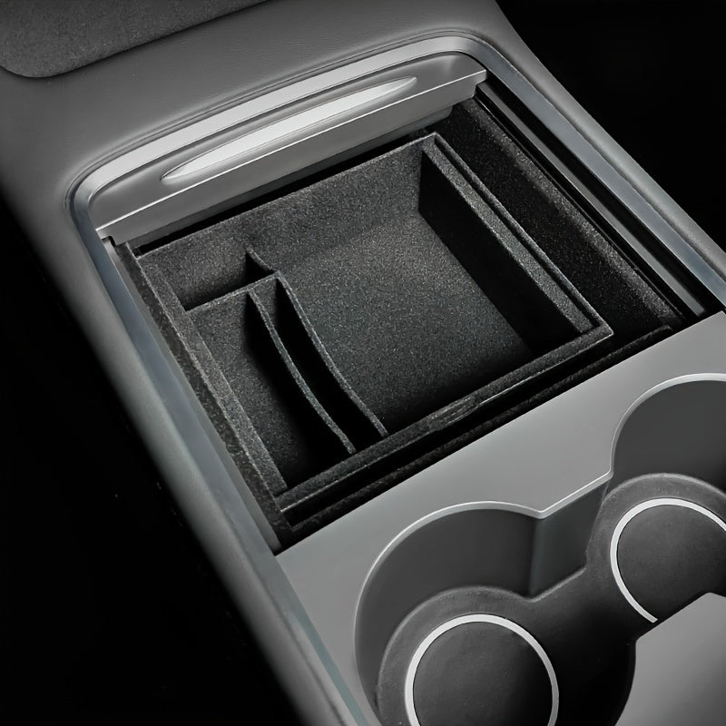 Car Interior Center Console Organizer Tray Storage Box for Tesla Model 3 and Y