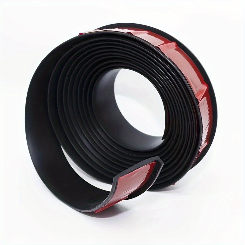 Red Plastic Wheel Arch Protector Strip 1.5m Waterproof Anti-Collision for Cars and SUVs