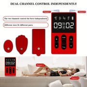 Portativ 4-in-1 massajchi, 36 kuch darajasi, 12 rejim va 6 vaqt sozlamasi bilan. Qayta zaryadlanadigan litiy batareyasi, USB zaryadlash, butun tana va teri massaji uchun ideal. Zamonaviy dizayn bilan