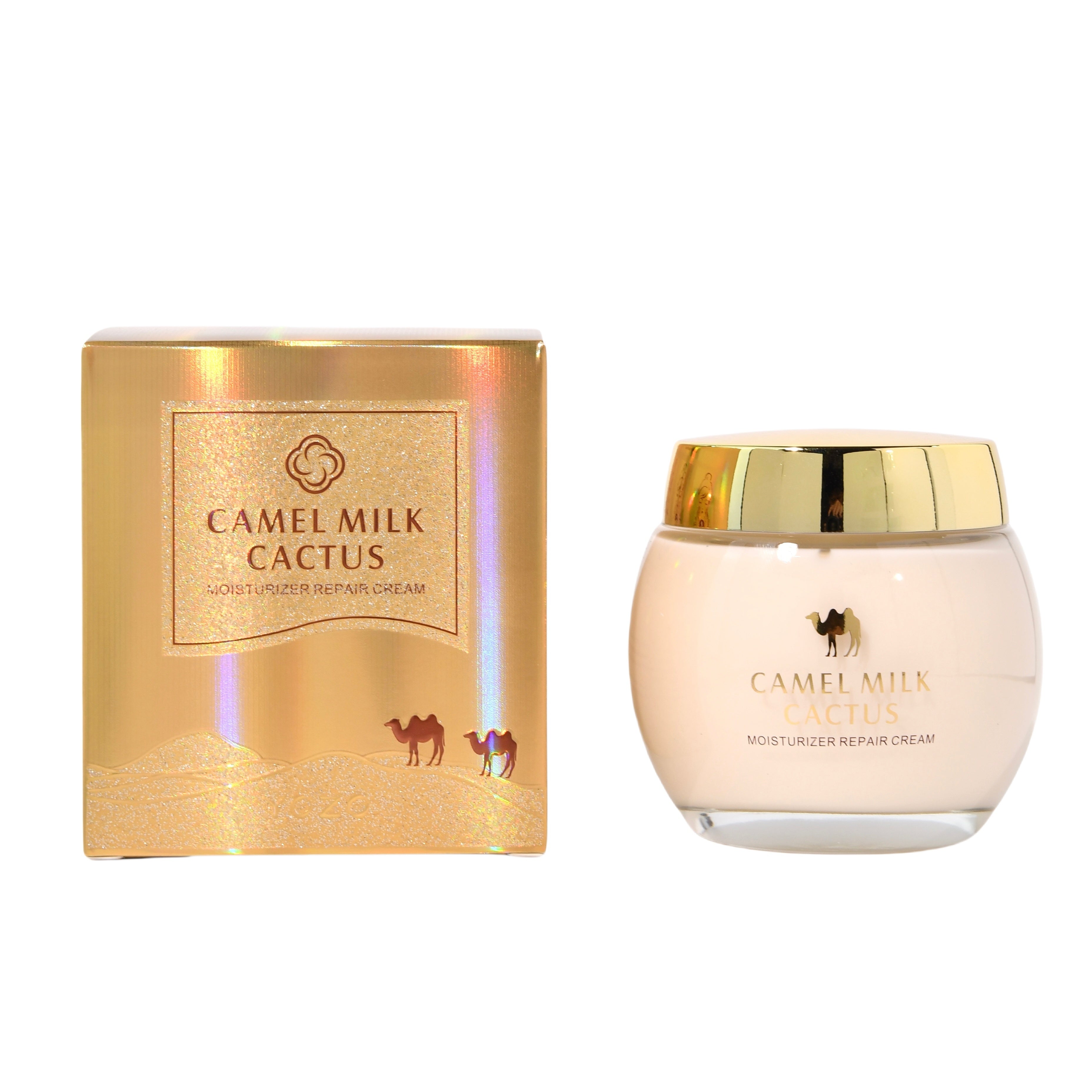 Crema facial nocturna unisex con leche de camello, retinol, niacinamida, vitamina E 4.586oz