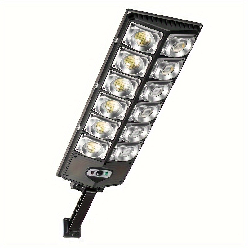 Уличный солнечный датчик уличного освещения с пультом дистанционного управления, водонепроницаемый IP65, сад, двор, гараж