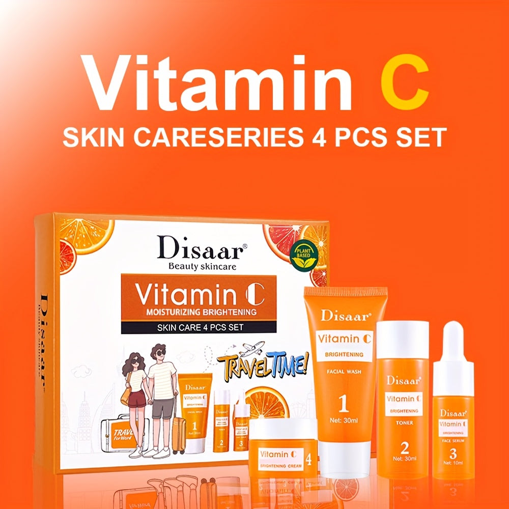 Unisex Vitamin C Moisturizing Body Lotion Summer Gift Set