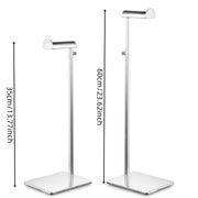 Adjustable Stainless Steel Hanging Display Rack for Clothing and Wallets