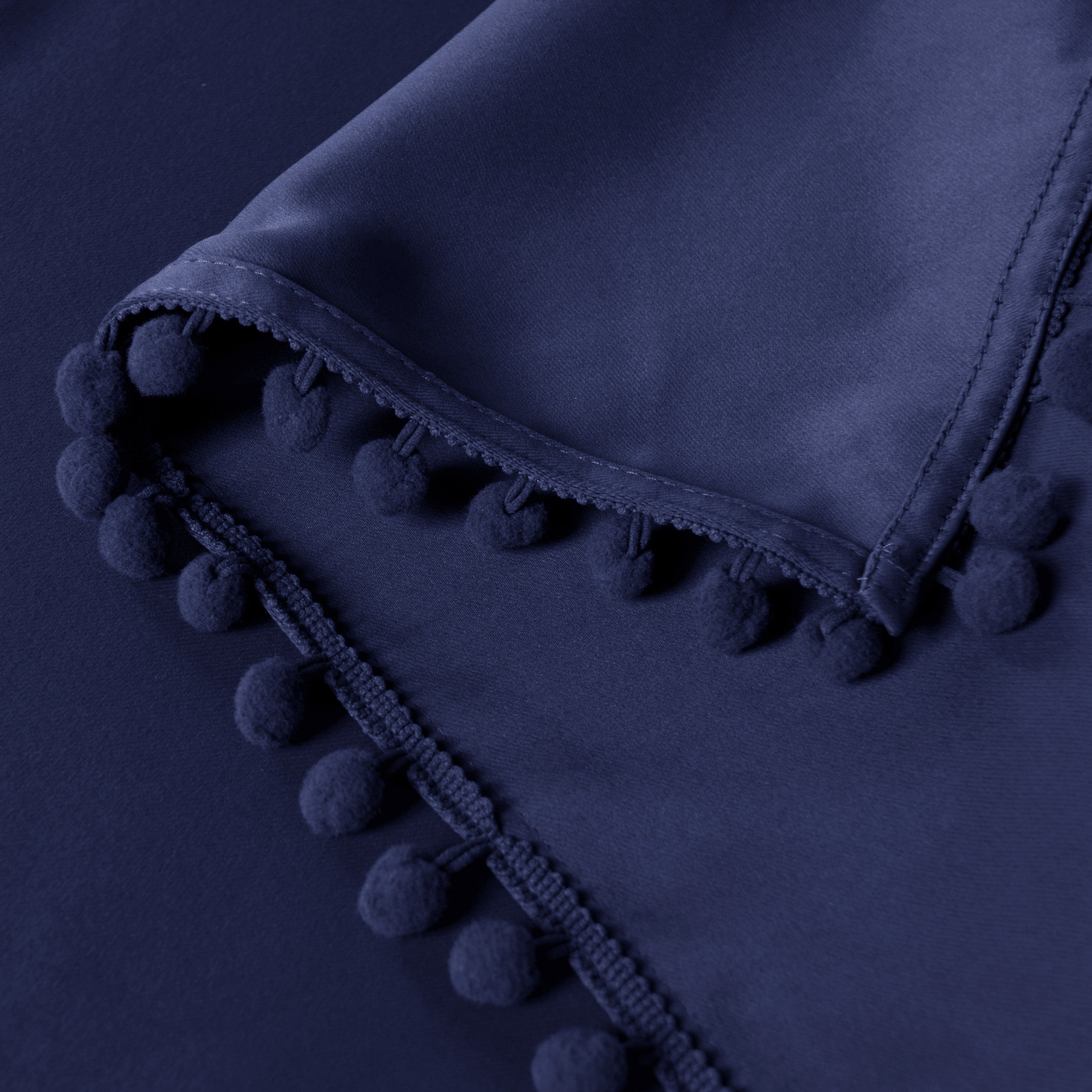 Thermal Insulated Blackout Curtain Panel for Living Room and Kitchen, Rod Pocket Design