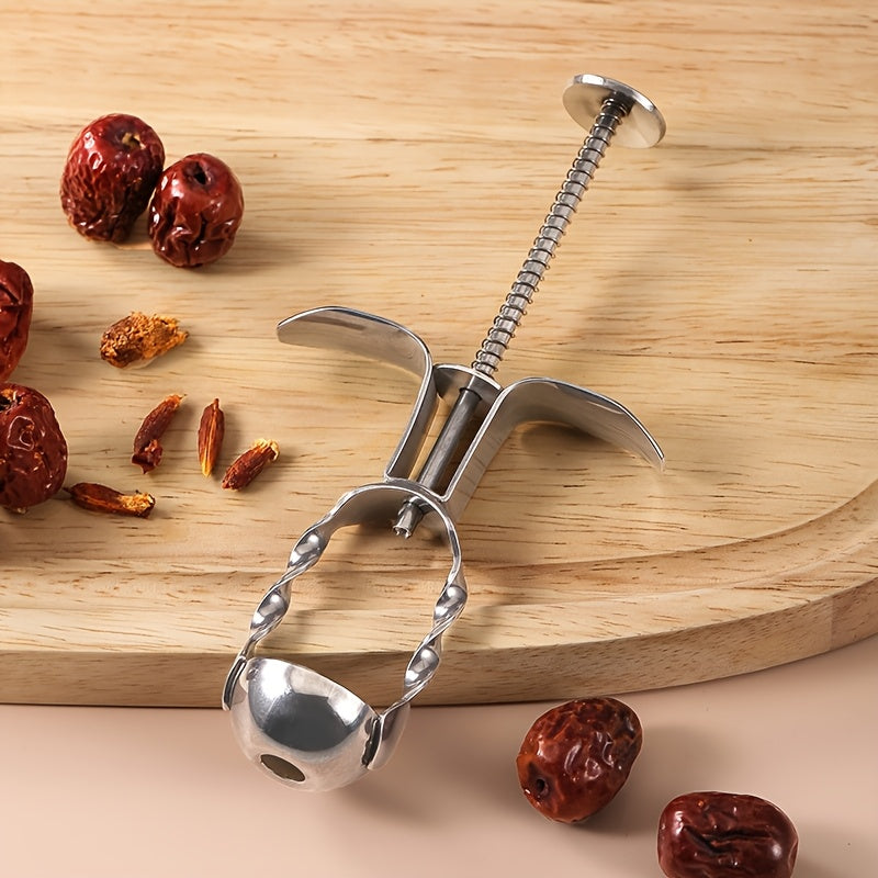 Kitchen Gadget Boxed Set for Dried Dates Cherry Pitter Stainless Steel