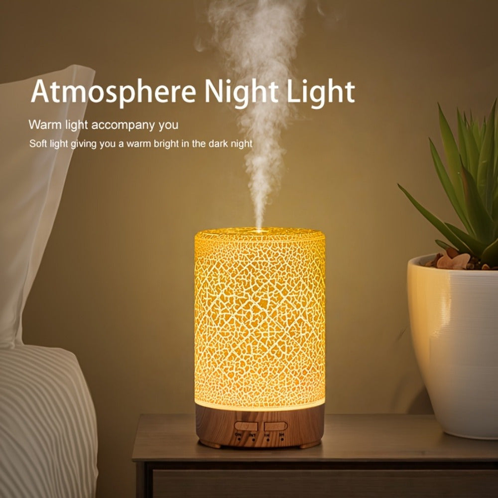 Картриджный дизайн USB-увлажнитель с 7 цветами, тихий туман для дома и офиса