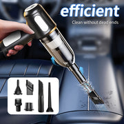 Car Vacuum Cleaner Portable 12V Wet And Dry High Power Mini Compact