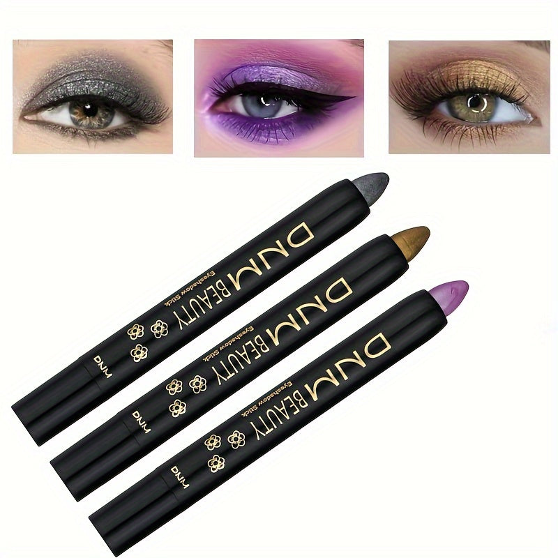 Set de lápices de ojos waterproof para mujer, 9-18 colores, de larga duración y brillo
