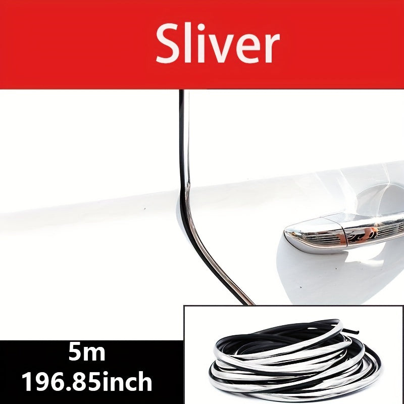 Car Door Edge Scratch Protector Strips PVC Adhesive Side Door Anti-Collision