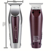 Kit de cortapelos profesionales con recargable USB, cortapelos con 3 peines guía, diseño inalámbrico