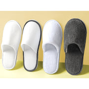 Unisex Non-Slip EVA Slippers for Hotel and Home Use All-Season Solid Color
