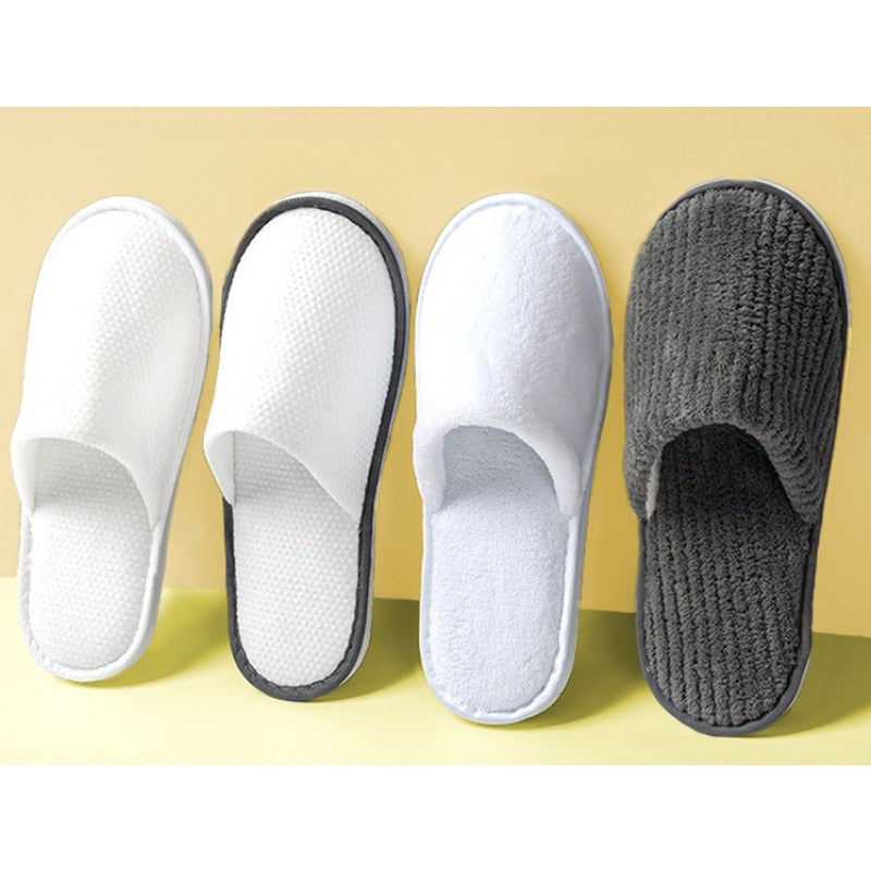 Unisex Non-Slip EVA Slippers for Hotel and Home Use All-Season Solid Color