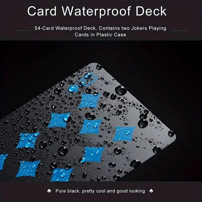 Waterproof PVC Playing Cards for Game Nights and Family Fun