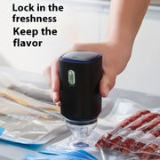 Handheld USB Vacuum Pump with 5 Reusable Bags for Laboratory and Home Use