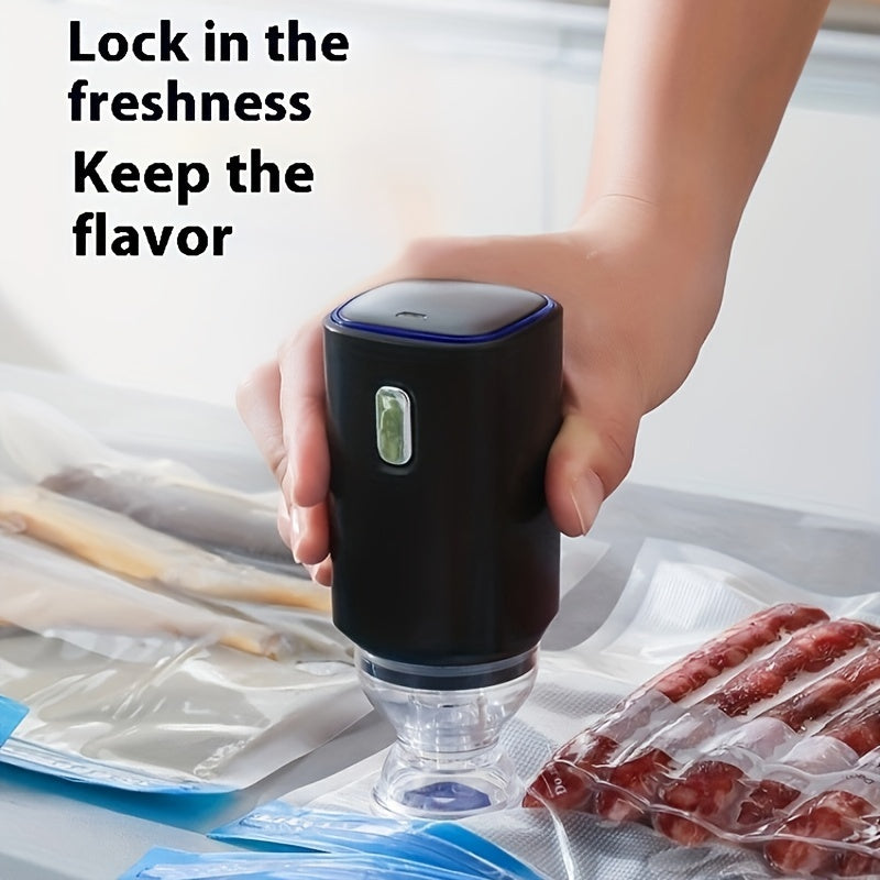 Handheld USB Vacuum Pump with 5 Reusable Bags for Laboratory and Home Use