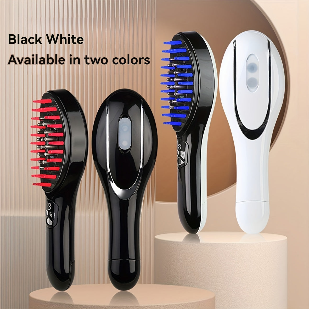 Электрический массажер для кожи головы с жидким нанораспылением и 9 режимами вибрации